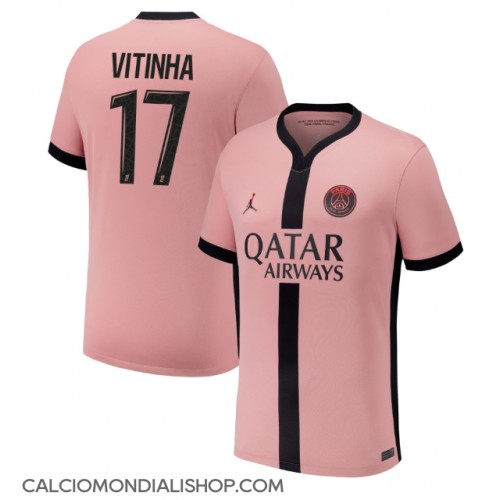 Maglie da calcio Paris Saint-Germain Vitinha #17 Terza Maglia 2024-25 Manica Corta